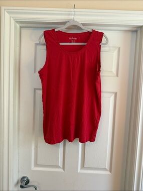 Chico's Bright Red Scoop Neck Tank